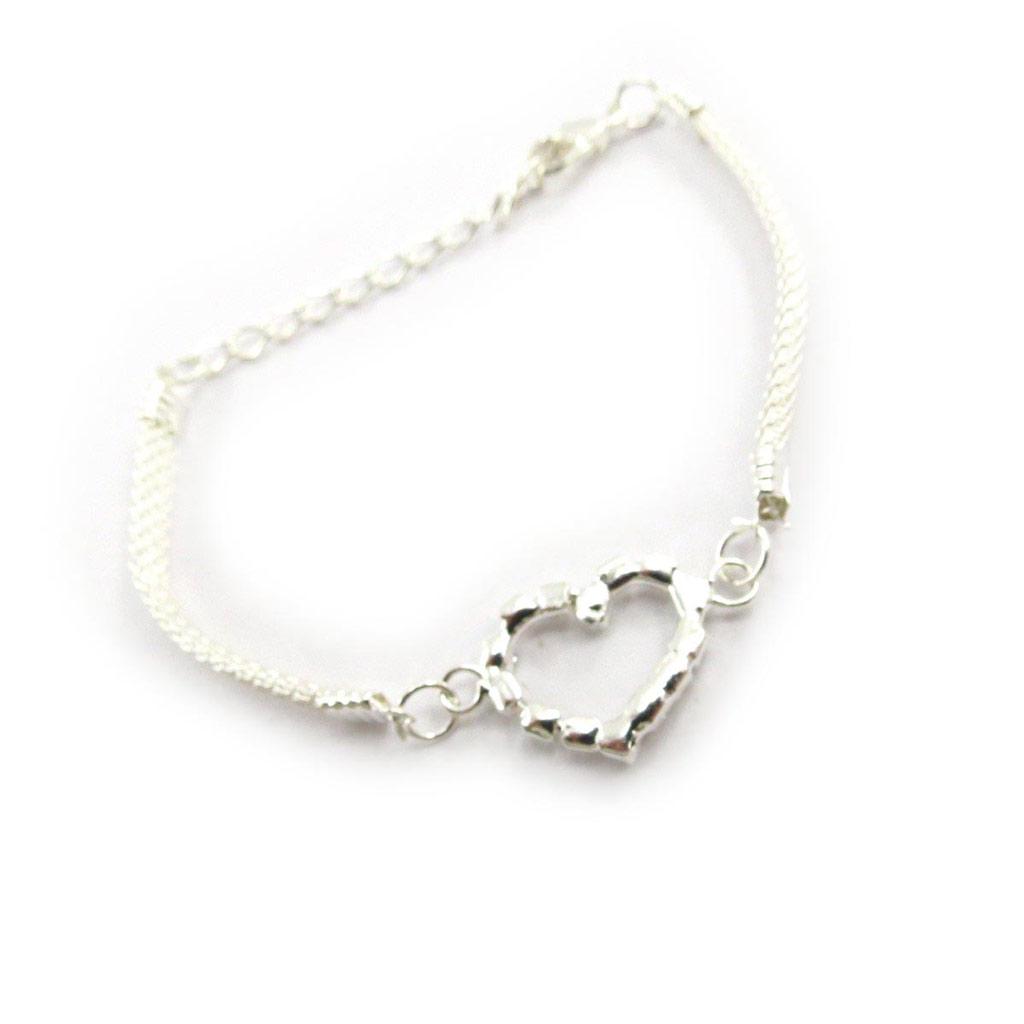 Les Trésors De Lily [J6857] - Brățară albă de designer „Sissi” (dragoste)