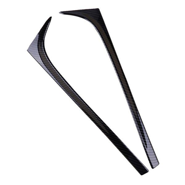 Carbon Fiber Pattern Car Rear Window Side Spoiler Decorative Sticker for Da