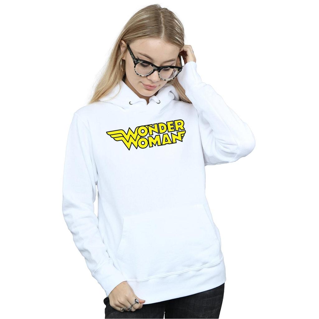 DC Comics Womens/Ladies Wonder Woman Winged Logo Hoodie