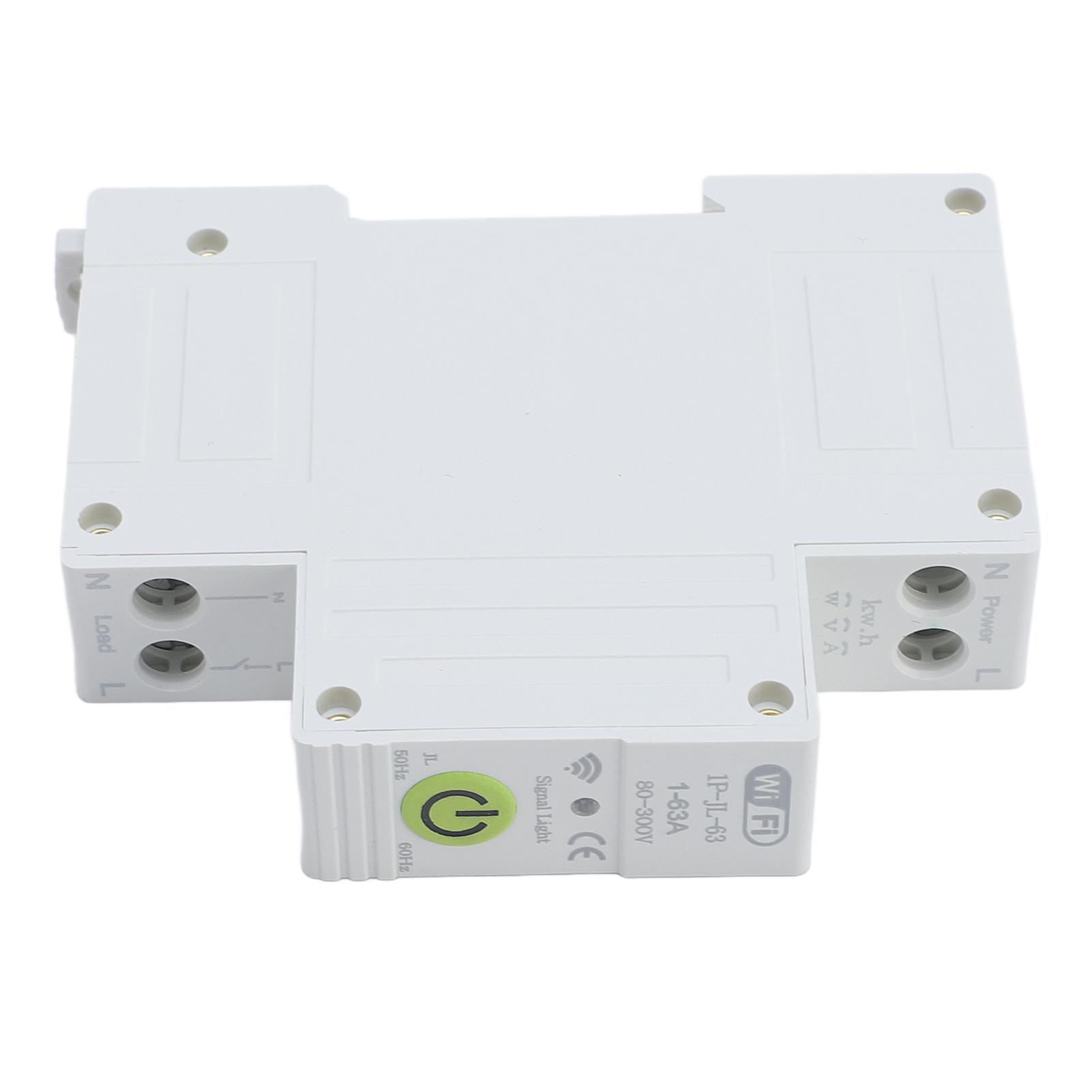 

Автоматичний вимикач JT типу з WIFI-вимірюванням 163A Бездротове дистанційне керування WIFI-автоматичний вимикач 80300В