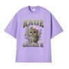 Rage Consumes Me Funny Gifts Cat Meme T Shirt Unisex Fashion Kawaii Tshirts Men Short Sleeve Casual Cotton Oversized Tshirt
