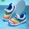 Boys shoes 2025 summer hollow single net classmates boys sports shoes middle older children caterpillar children's sports shoes