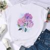 Maycaur Fashion Musical Note Printed Women T Shirt Harajuku Short Sleeve Funny T-Shirt Cute Cartoon Top Tees Female Clothes