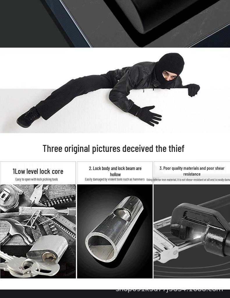 Lacăt inteligent cu amprentă digitală, impermeabil - Exterior rezistent la rugină, antifurt și cu blocare electronică pentru ușa de la intrare și dulap.