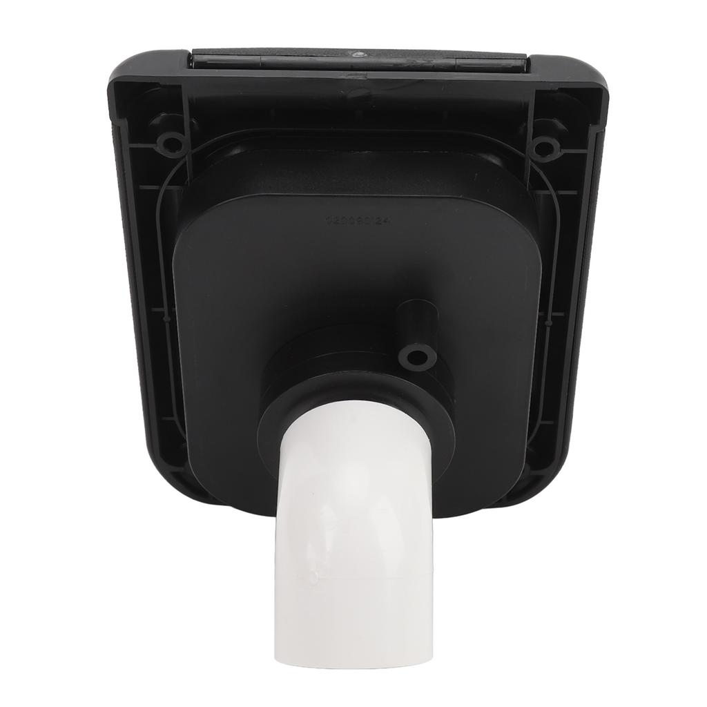 RV Gravity Fresh Water Fill Hatch Inlet Stainless Steel with Cover and Lock Square for Campers Boats Yachts