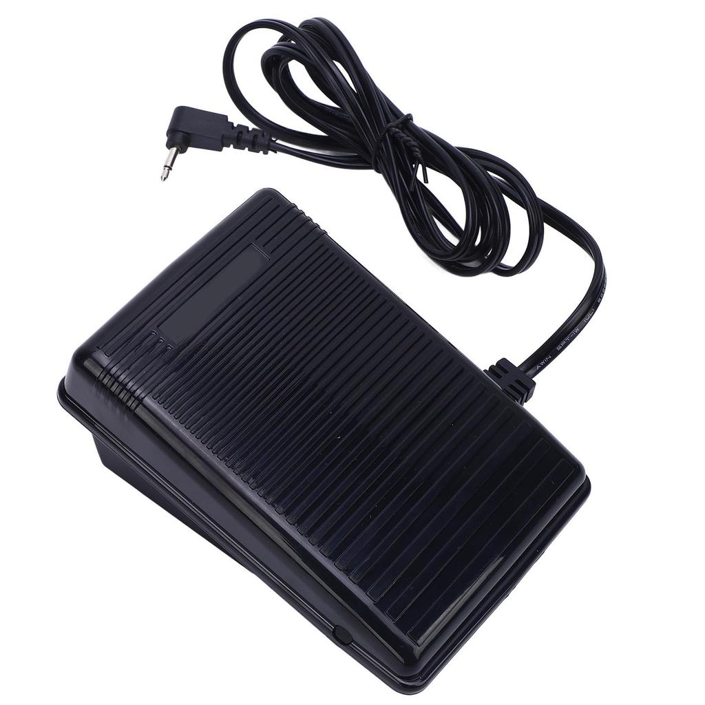 Sewing Machine Foot Control Pedal Black Single Hole Multifunctional Sewing Machine Foot Pedal Controller for HZL 80 B