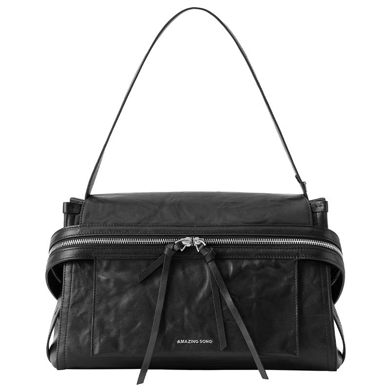 

Amazing Song Women s Large Top-Grain Leather Document Bag