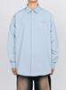 PHYSICAL DEPARTMENT P-Active Oversized Shirt Light Blue