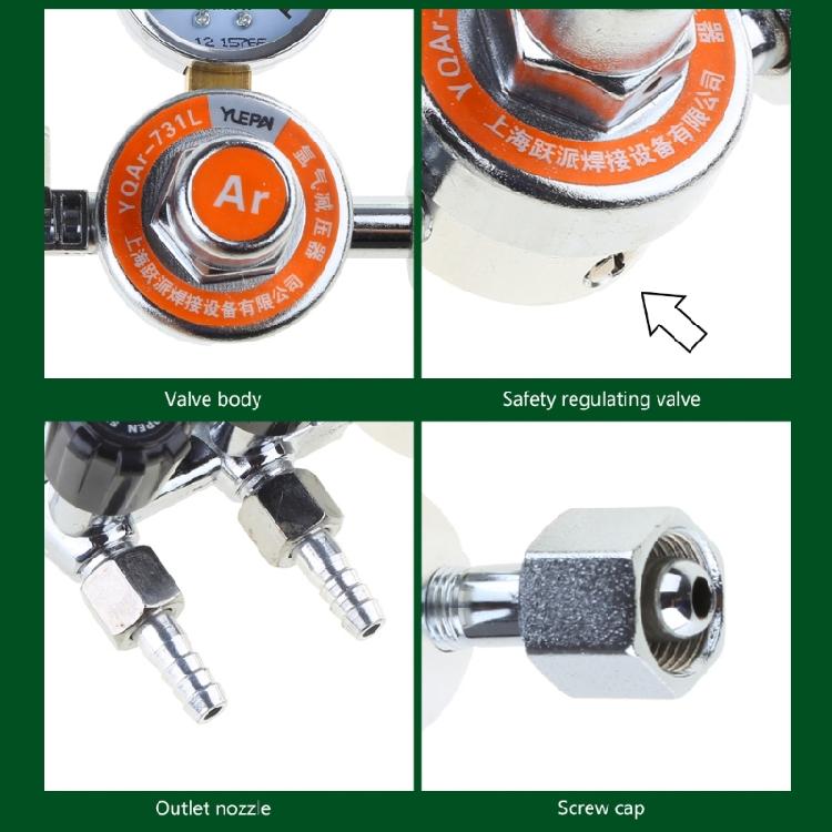 Flowmeter Regulator Argon Regulator Pressure Reducer Argon Welding Regulator