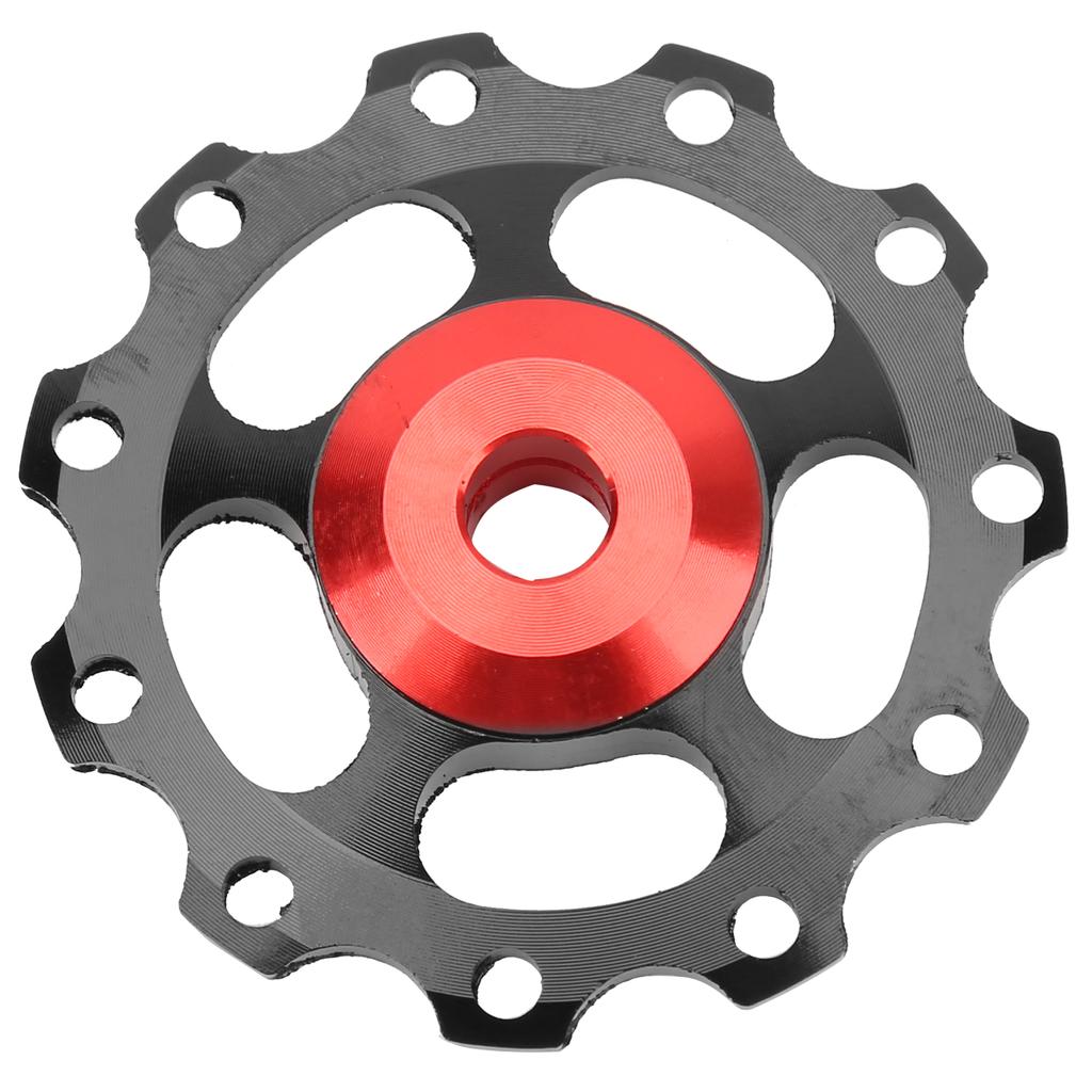 Mountain Bike Guide Wheel Durable Lightweight Bearing Anode Sturdy Aluminium Alloy 11 Tooth Rear Derailleur Pulley