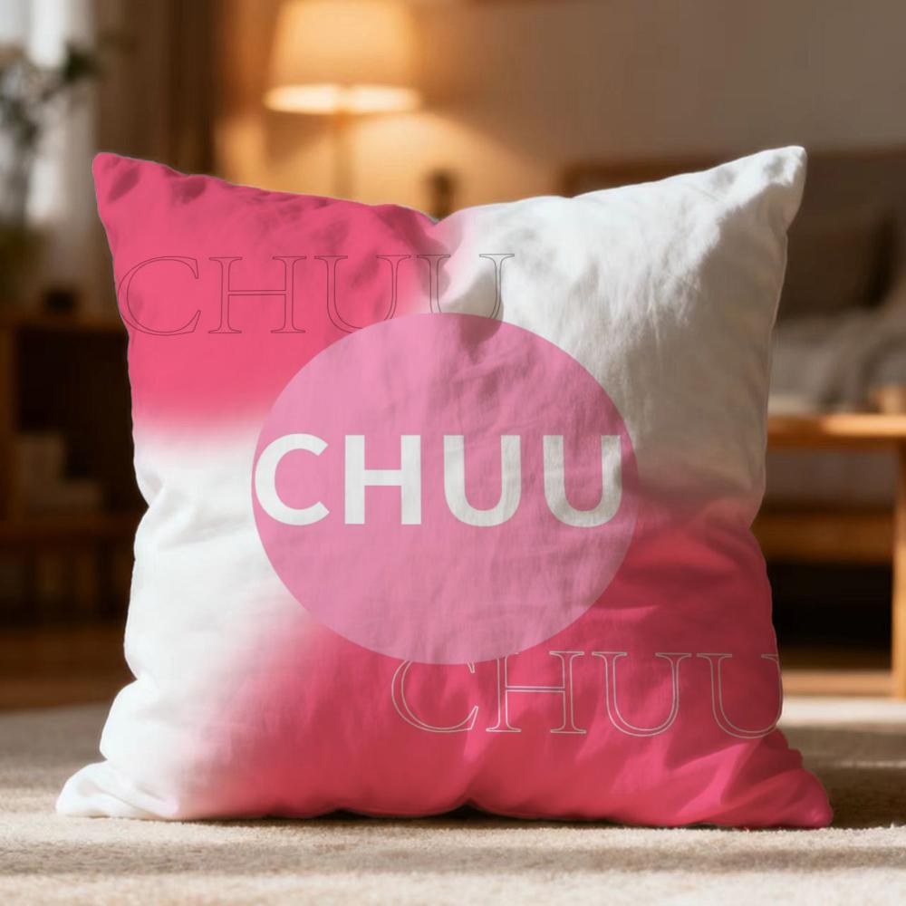 Popular CChuued Cushion Cover Soft Washable Pillow Case Multi-Scene for Couch Bed Travel Office Use