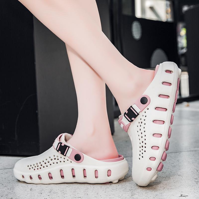 Fashion Clogs Women And Men Sandals Casual Shoes Unisex Slippers EVA Lightweight Sandals For Summer Beach Sandals