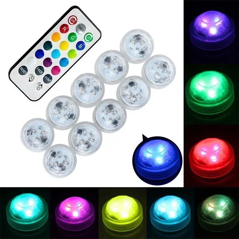 Car Remote Control Led Interior Atmosphere Light Waterproof Adhesive Decoration Car Roof House Foot Atmosphere Light