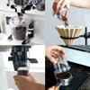 Leeseph Coffee Dosing Cup, Transparent Espresso Sniffing Mug 58mm Coffee Portafilter Dosing Cup Clear Coffee Machine Accessories
