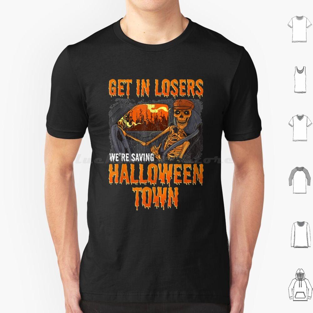 Halloweentown And Chill T Shirt Cotton Men Women DIY Print Halloweentown Halloweentown University Halloween Halloweentown And
