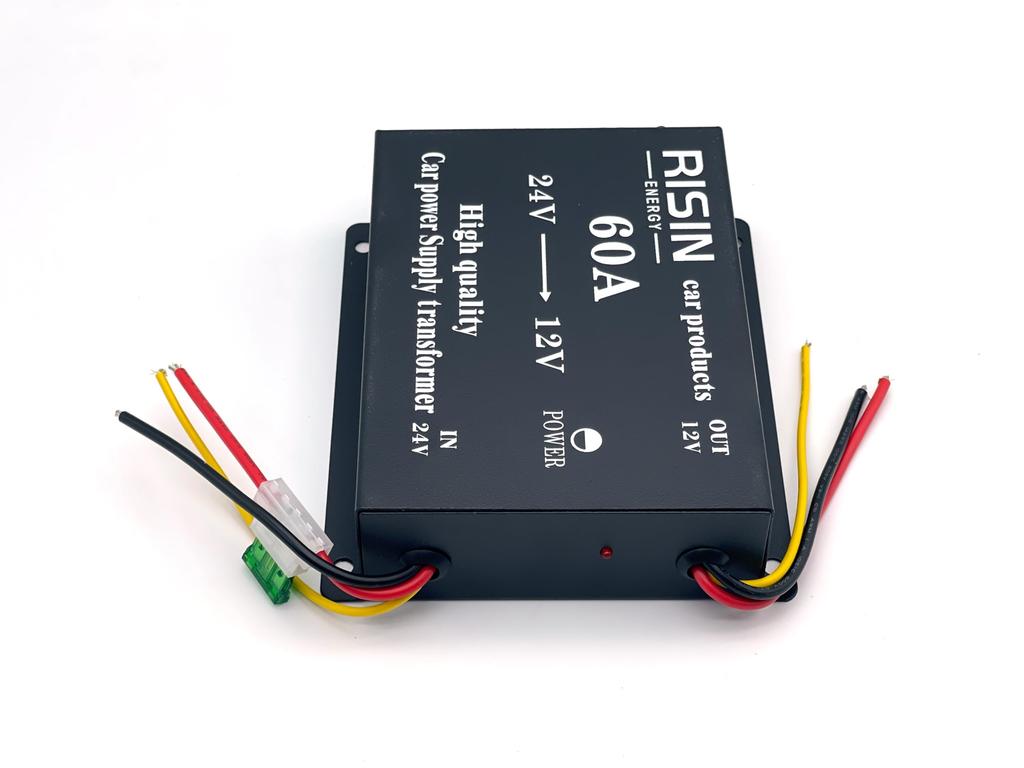 Bubulu 24V DC-DC Converter 60A 24V To High Capacity Power Supply Truck Bus Converter