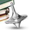 1pc Movie Totem Metal Gyro Silvery Hand Spinning Top Fingertips Small Cyclone Gyroscope Anti Stress Fidget Toys for Adult Gifts