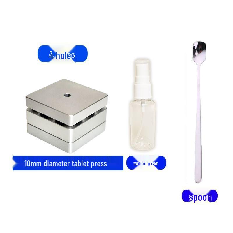 Ręczna prasa do tabletek do medycyny chińskiej i zachodniej, forma na proszek Sanqi, 10 mm
