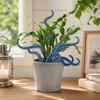 Resin Tentacle Plant Post Funny Garden Decor Flowerpot Decoration for 7Pcs Garden