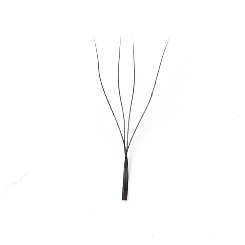 Four-Leaf Clover 4D Super Soft Non-Shedding W-Shaped False Eyelashes 0.07YY