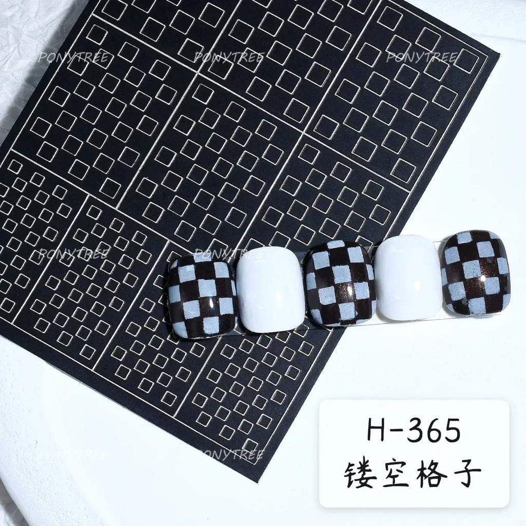Silver White Snowflake Rhinestone Star Love Lace Winter Chic Snow Shiny Chic Delicate 5D Nail Art Stickers Manicure Decals