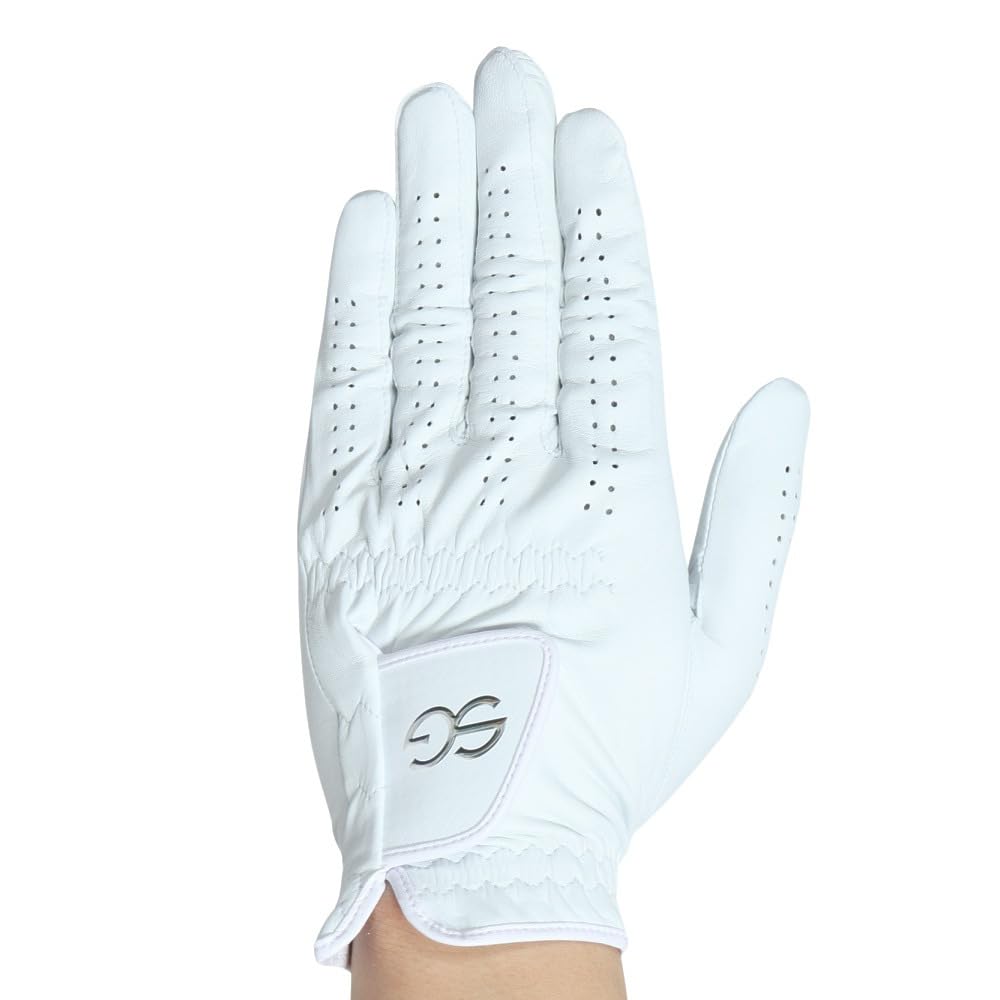 

SEV GOLF Гольф для левой руки Гольф гольф [Кожаная рука] (Мужская перчатка) СЭВГ-006-ВХ (Белый/26.0/Мужской)