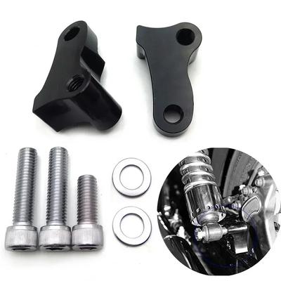 Motorcycle Parts 1.75" Aluminum Lowering Kit for 2008-2016 Harley Dyna Fat Bob FXDF 06-17 BLACK