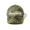 Camouflage Embroidery Baseball Cap Women's Street Tide Brand Soft Top Cap Production of Old Washing Water Visor