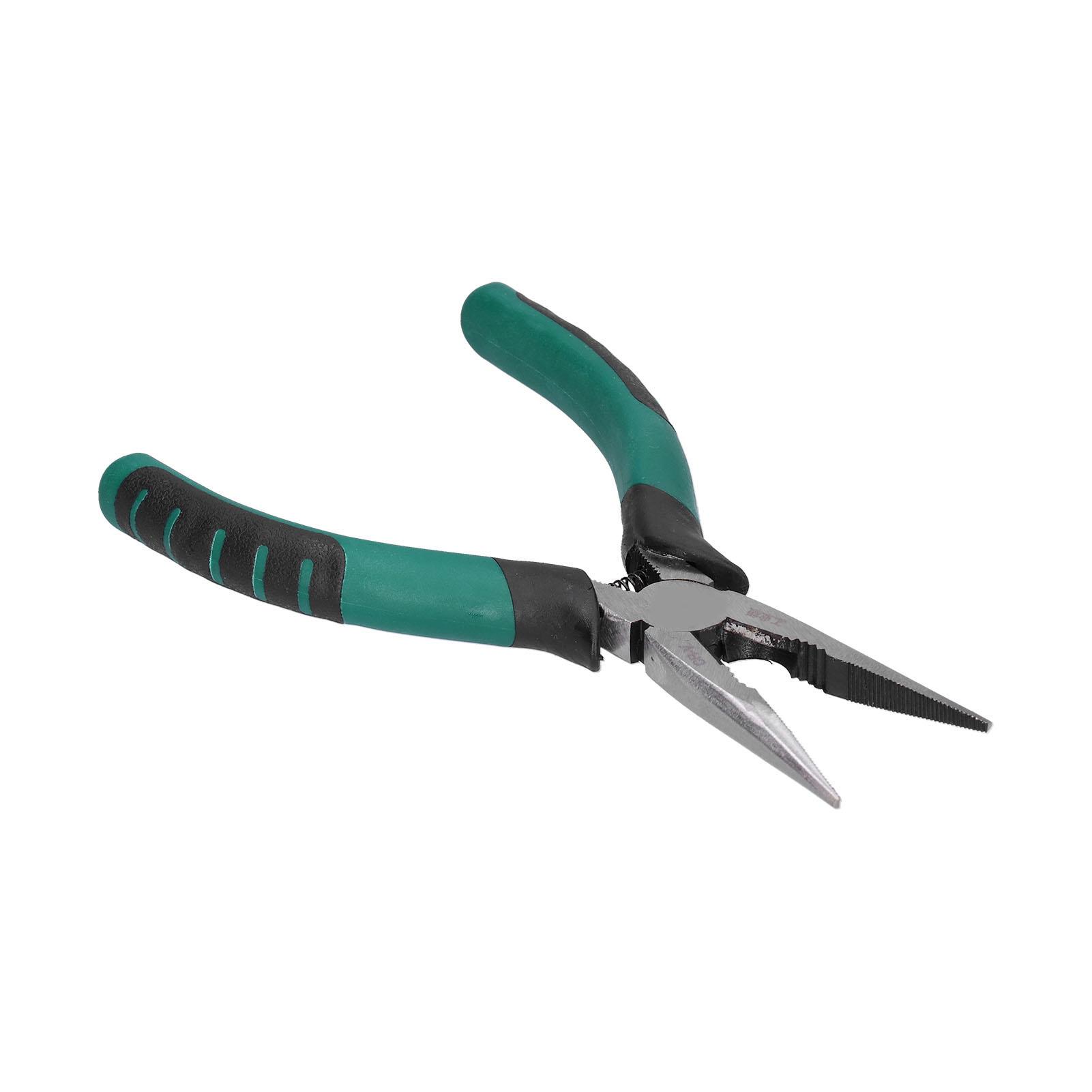 

Плоскогубцы с длинным носом 45 Сталь 6 дюймов Плоскогубцы с длинным носом для гибки стальной проволоки Захвата мелких предметов