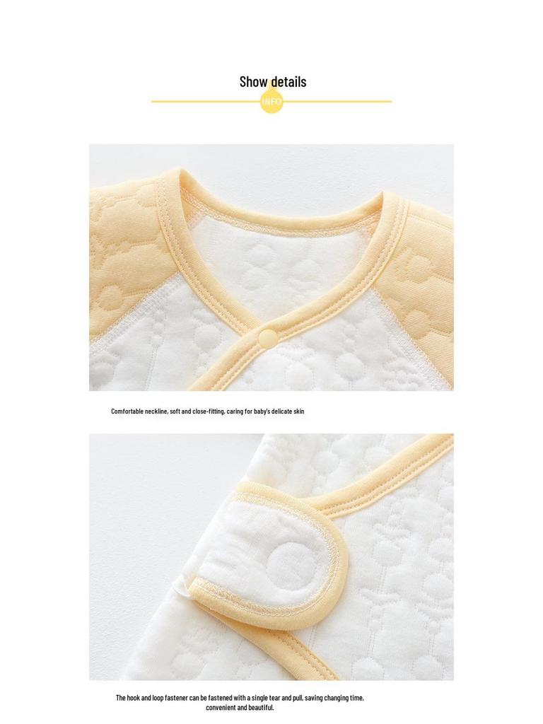 Thickened Cotton Padded Jumpsuit: Warm Winter Romper for Baby Boys & Girls