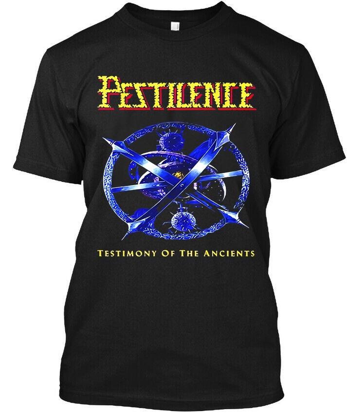 New! Popular Pestilence Testimony of the Ancients Dutch Thrash T-Shirt S-4XL XL