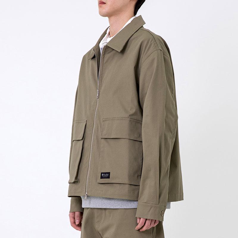 Kulte Cotton Utility Jacket Light Khaki
