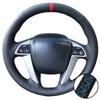 Hand Stitched Non-slip Artificial Leather Odyssey Pilot Steering Wheel Cover  For Honda Accord 8  Car Interior Accessories