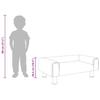 Kids Sofa Cream 70x45x26.5 Cm Velvet