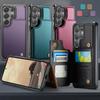 CaseMe Premium PU Leather Case For Samsung Galaxy S26+ S25 S24 S23 S22 S21 S20 Plus Ultra FE Card Wallet Holder Phone Back Cover Protector Skins