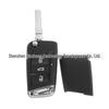 Volkswagen 3-Button Folding Key Shell for Remote Control