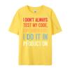 Coder Programmer Coding It Guy Clothing Men Clothing Harajuku Comfortable TShirt Free Shipping Clothes Casual