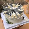 Stainless Steel Cake Cutter, Dessert Divider, Thickened Material, Heat-Resistant, Food-Safe, with Handle, Easy To Use, Quick and Sharp Cutting