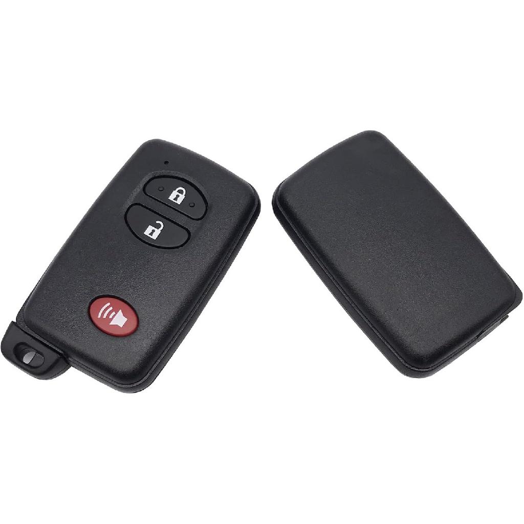 3 Buttons Replacement Key Fob Cover fit for Toyota Prius Highlander Prius C Prius V RAV4 Camry Keyless Entry Key Fob Shell