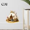 Pastoral Style Home Decor Cartoon Mouse Wall Sticker, Cute Fairy Tale Decal, PVC Waterproof DIY Story Scene Art Decors, Self Adhesive