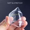2x Black/Clear Transparent Car Key Fob Case Cover For Mercedes Benz A C E S G Class GLC CLE CLA GLB GLS W177 W205 W463 C253 V167