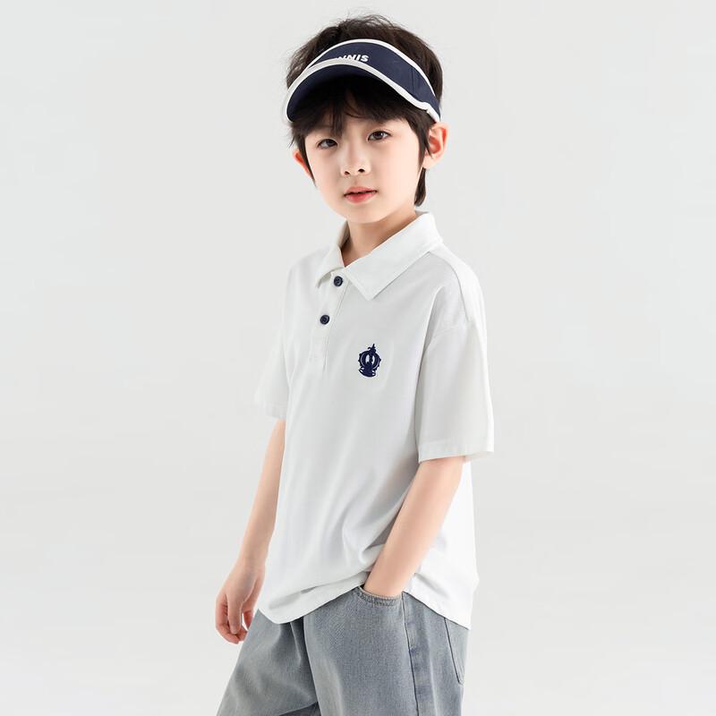 Duoduojia Boys' Summer Academy Style Polo T-shirt