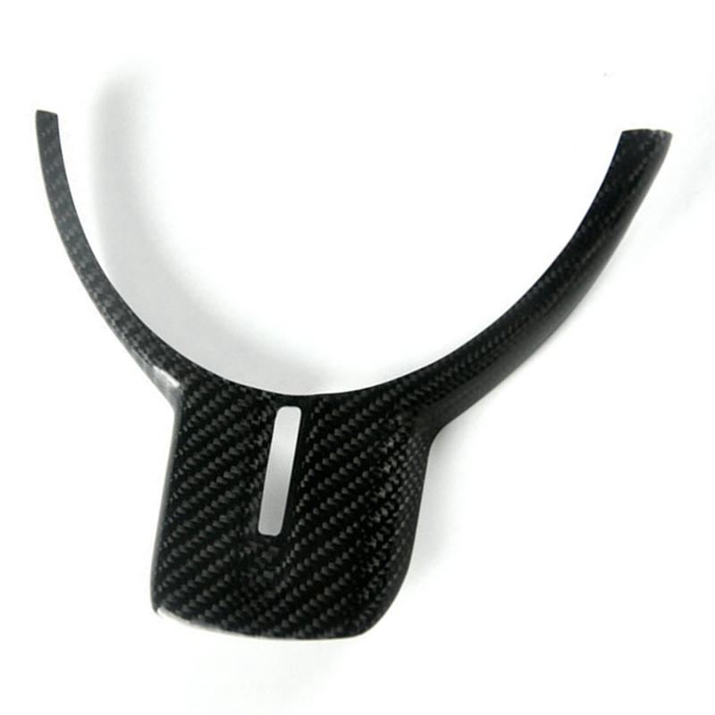 Authentic For Toyota GT86 Subaru BRZ Steering Wheel Real Carbon Fiber Change Decorative Frame Strip Cover Cover Stickers