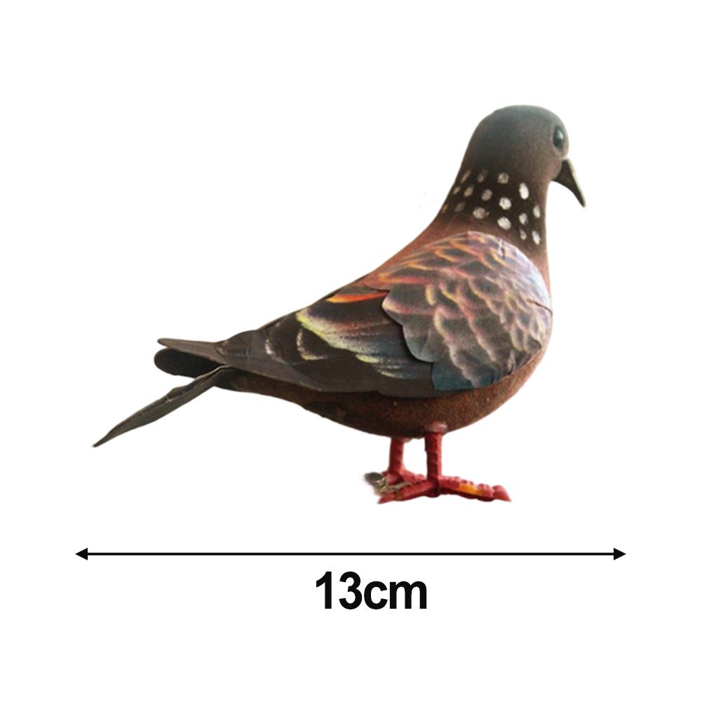 1pcs Simulation Foam Pigeon Lifelike Dove Model Artificial Birds Imitation Animal Pigeon Photography Props Party Home Decor