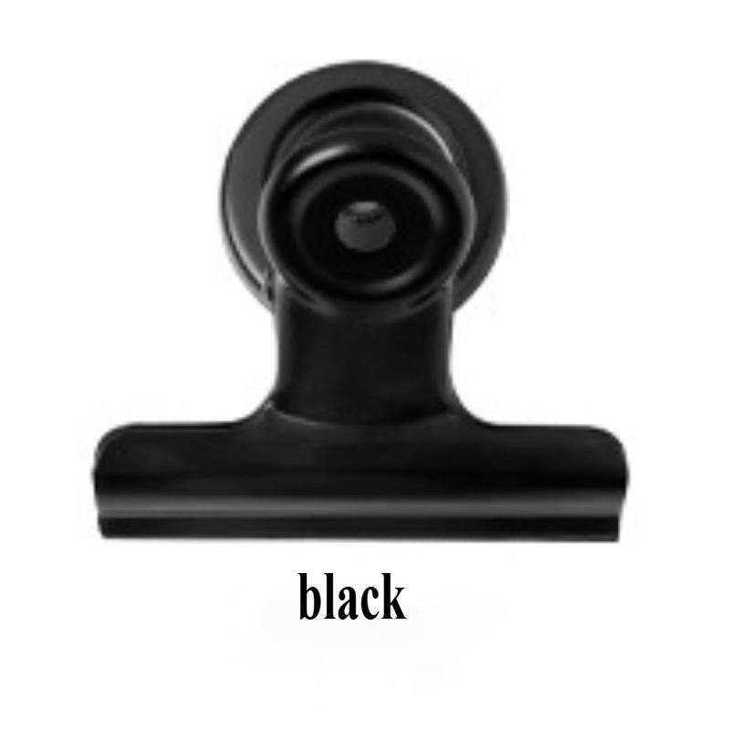 10pcs New Round Magnetic Clip Note Metal Magnet Clip Hand Ledger Magnet Clip Refrigerator Magnetic Clips Fridge School Office Supplies