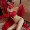 Sexy Underwear Sao Hanfu Pajamas Sexy Belly Pocket Antique Uniform Suit Pure Desire Clothes Passion Seduction Nightgown