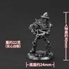 Alloy Undead Skeleton Soldier Figures Ancient Warrior Model Board Game Chess Pieces Desktop Ornament Car Decor Gift