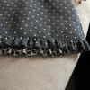 Plus-Size Women's Polka Dot Ruffle Lace Mini Skirt - High Waist, Slimming & Hip-Hugging Design