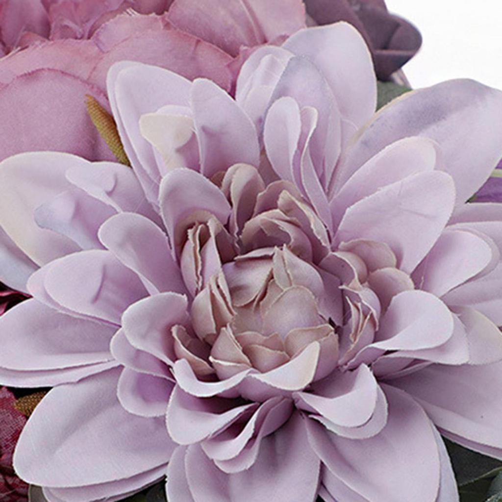 2 Pieces Hanging artificial flowers Swag Silk Simulation Decorative Wedding Arch for
