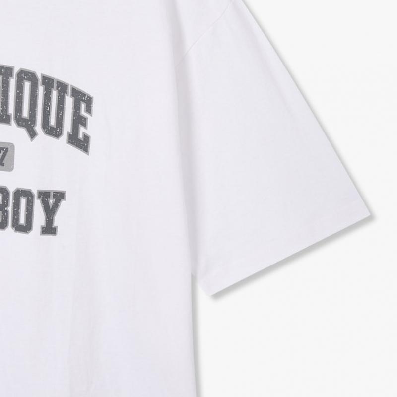 STudio Tomboy VinTage LeTTering Graphic ShorT Sleeve T shirT 9176222990